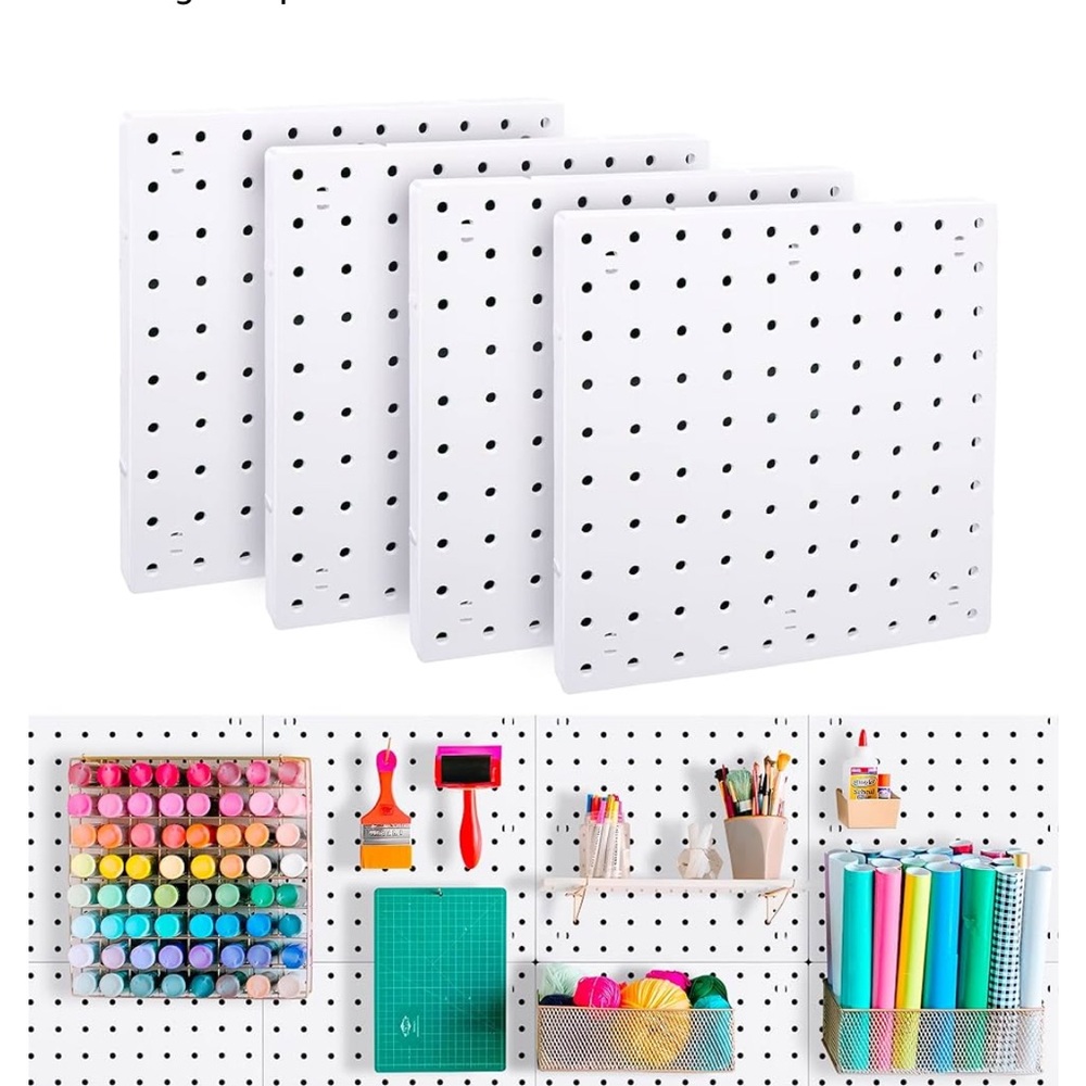 Plastic Pegboard 4 pc